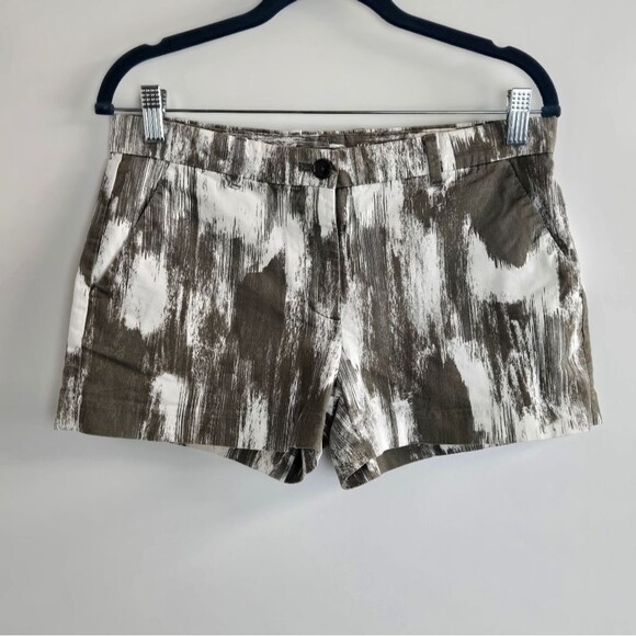 GAP Khakis by Gap Summer Short Sz 02R Green White - Picture 2 of 11